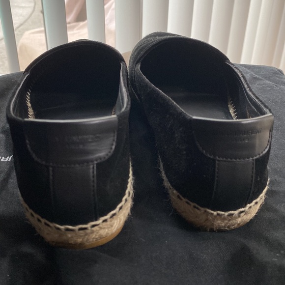 Saint Laurent black suede espadrille - Picture 3 of 11